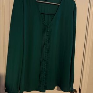 Elegant Green Blouse